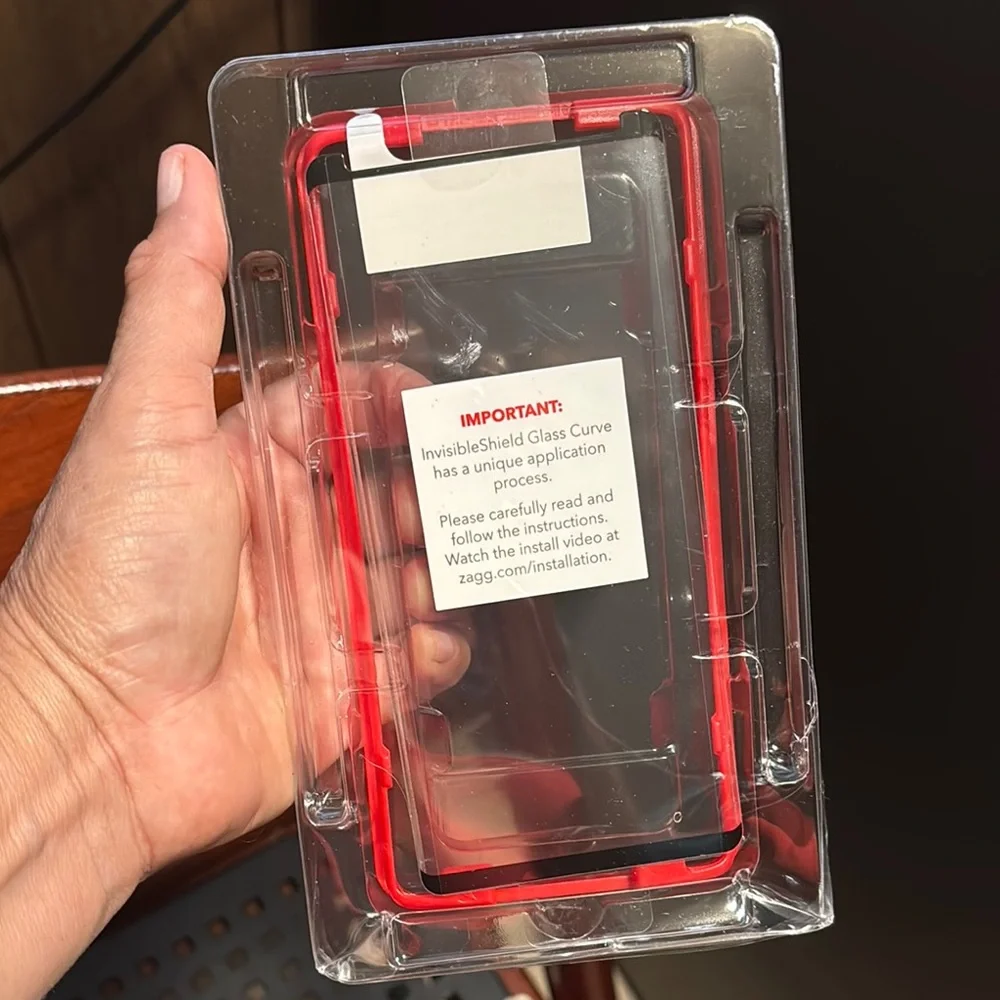 Red Screen Protector for Samsung Devices